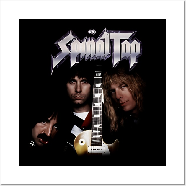 Electric Guitar This Is Spinal Tap Wall Art by illuti00npatterns